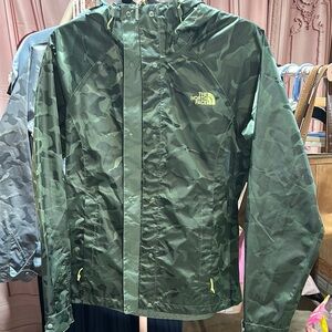 The North Face Forest Camo Windbreaker